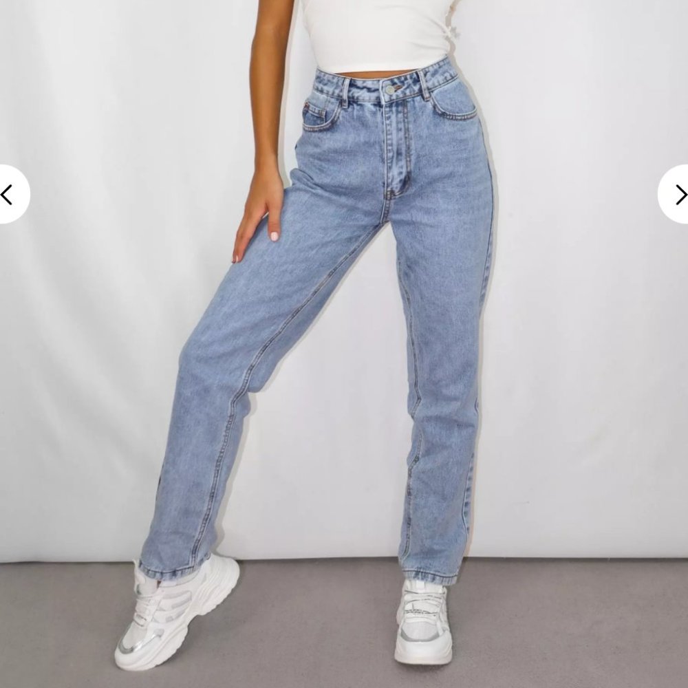 NWT MID-RISE DAD JEANS
